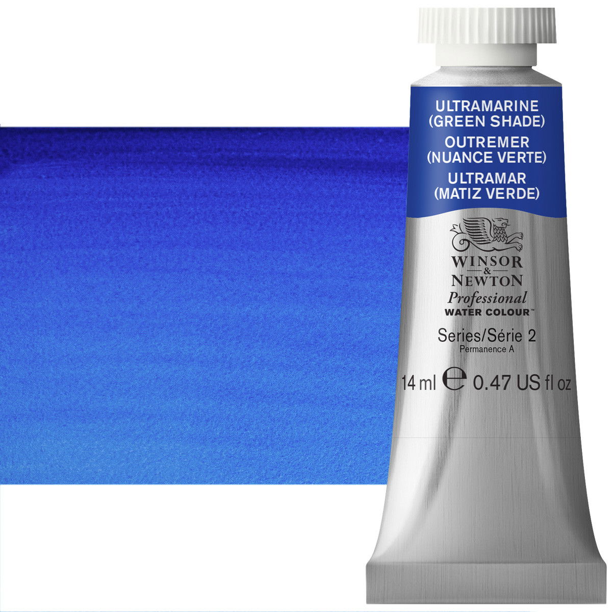 Winsor Newton Professional Watercolor Ultramarine (Green Shade) 14ml - (47106)