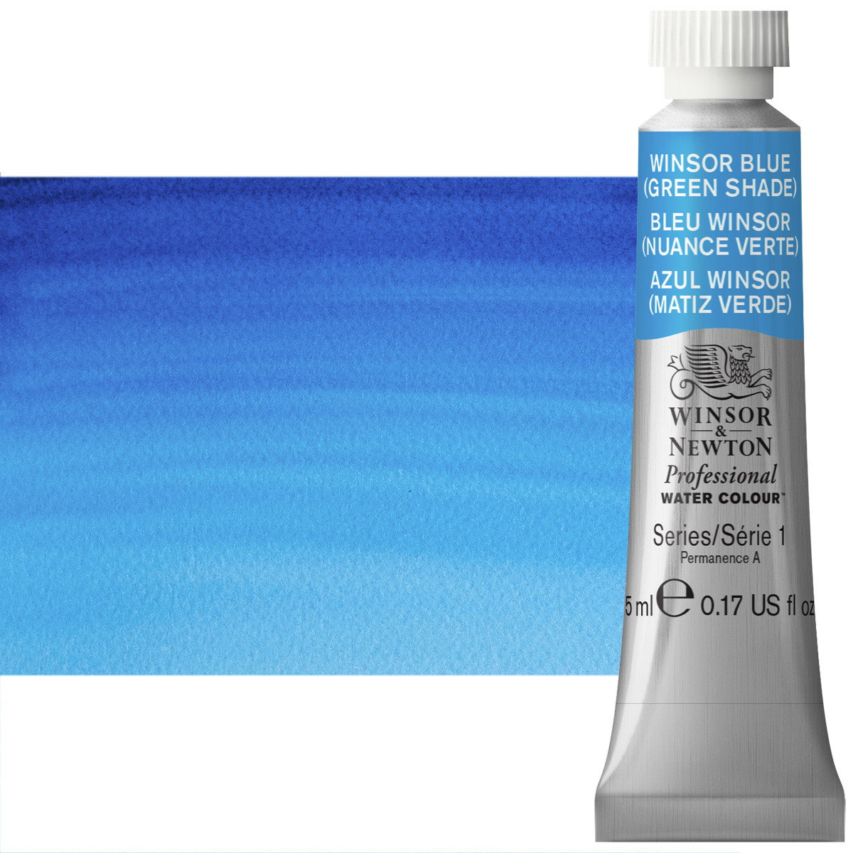 Winsor Newton Professional Watercolor Winsor Blue (Green Shade) 5ml - (47075)
