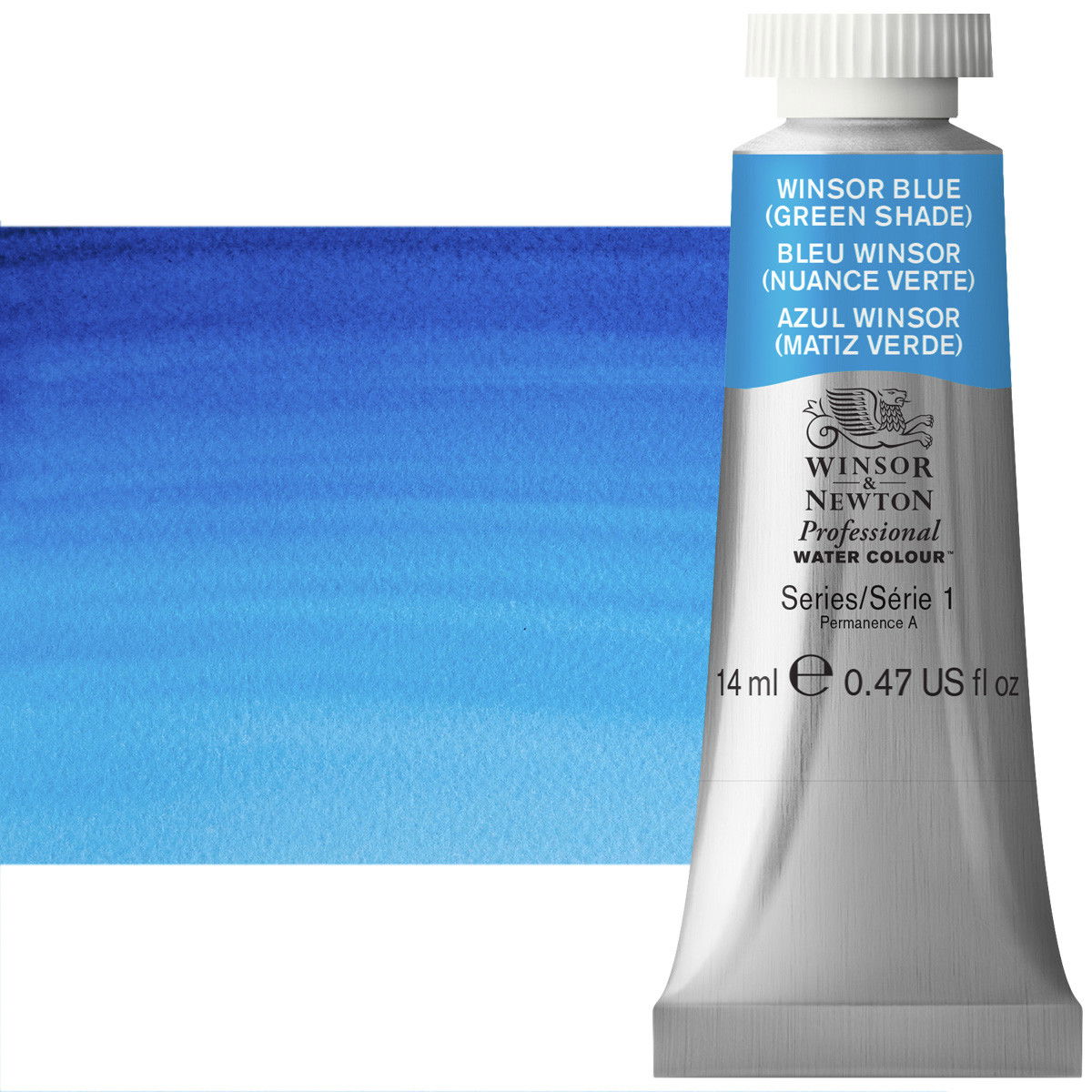 Winsor Newton Professional Watercolor Winsor Blue (Green Shade) 14ml - (47109)