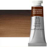 Winsor Newton Professional Watercolor Van Dyke Brown 14ml - (668)