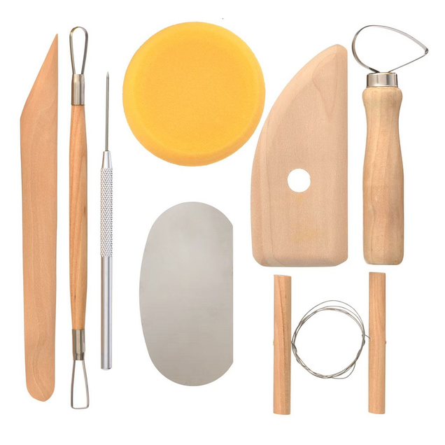 Creative Mark 8-Piece Pottery Tool Kit Creative Mark 8-Piece Pottery Tool Kit