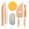 Creative Mark 8-Piece Pottery Tool Kit Creative Mark 8-Piece Pottery Tool Kit