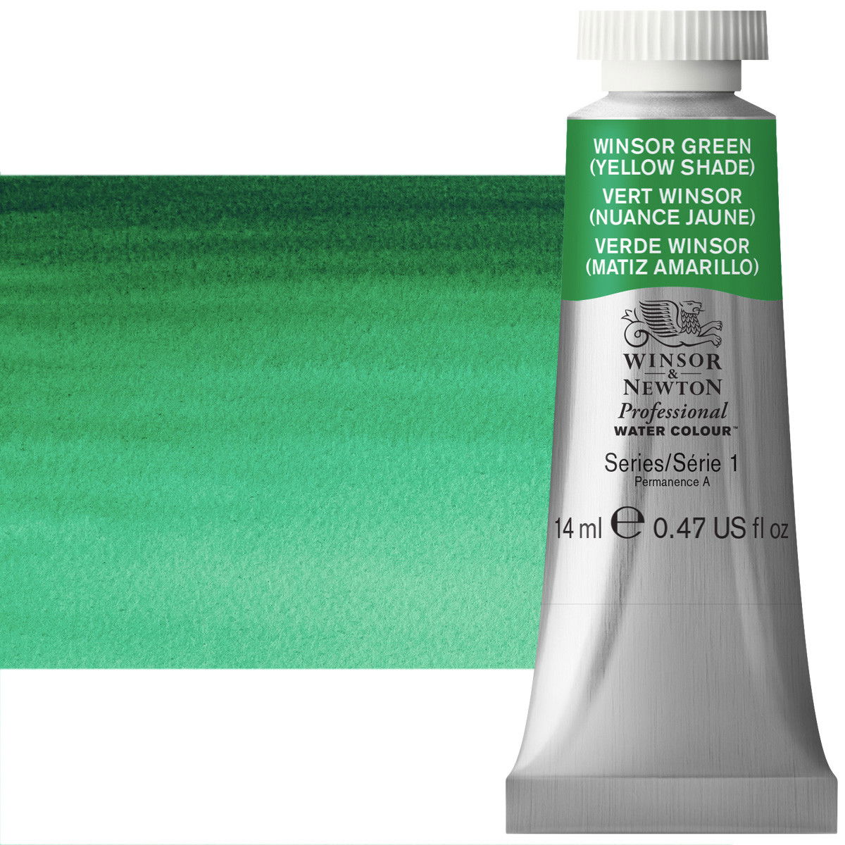 Winsor Newton Professional Watercolor Winsor Green (Yellow Shade) 14ml - (47112)