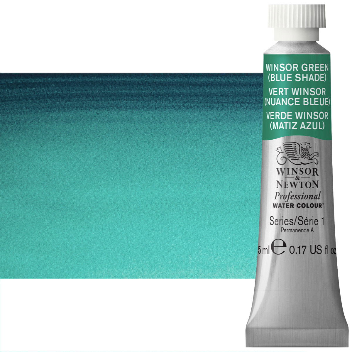 Winsor Newton Professional Watercolor Winsor Green (Blue Shade) 5ml - (47077)