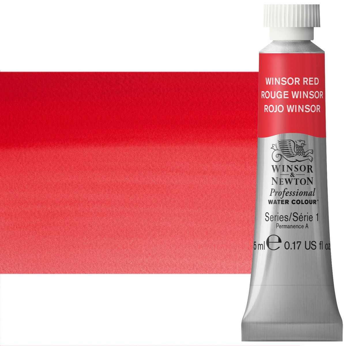 Winsor Newton Professional Watercolor Winsor Red 5ml - (522)