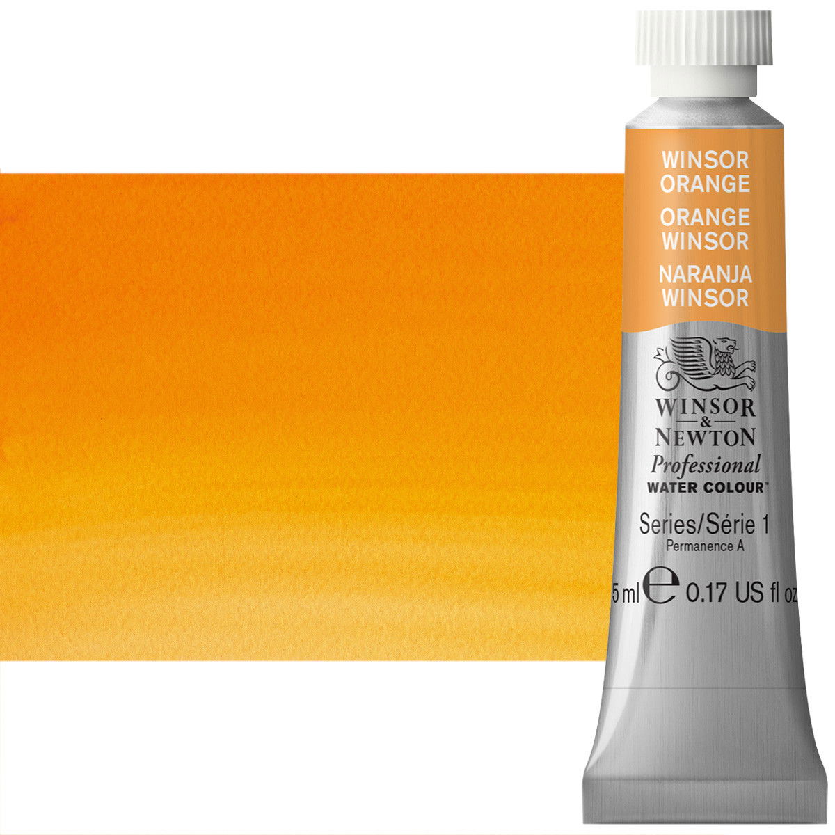 Winsor Newton Professional Watercolor Winsor Orange 5ml - (47080)