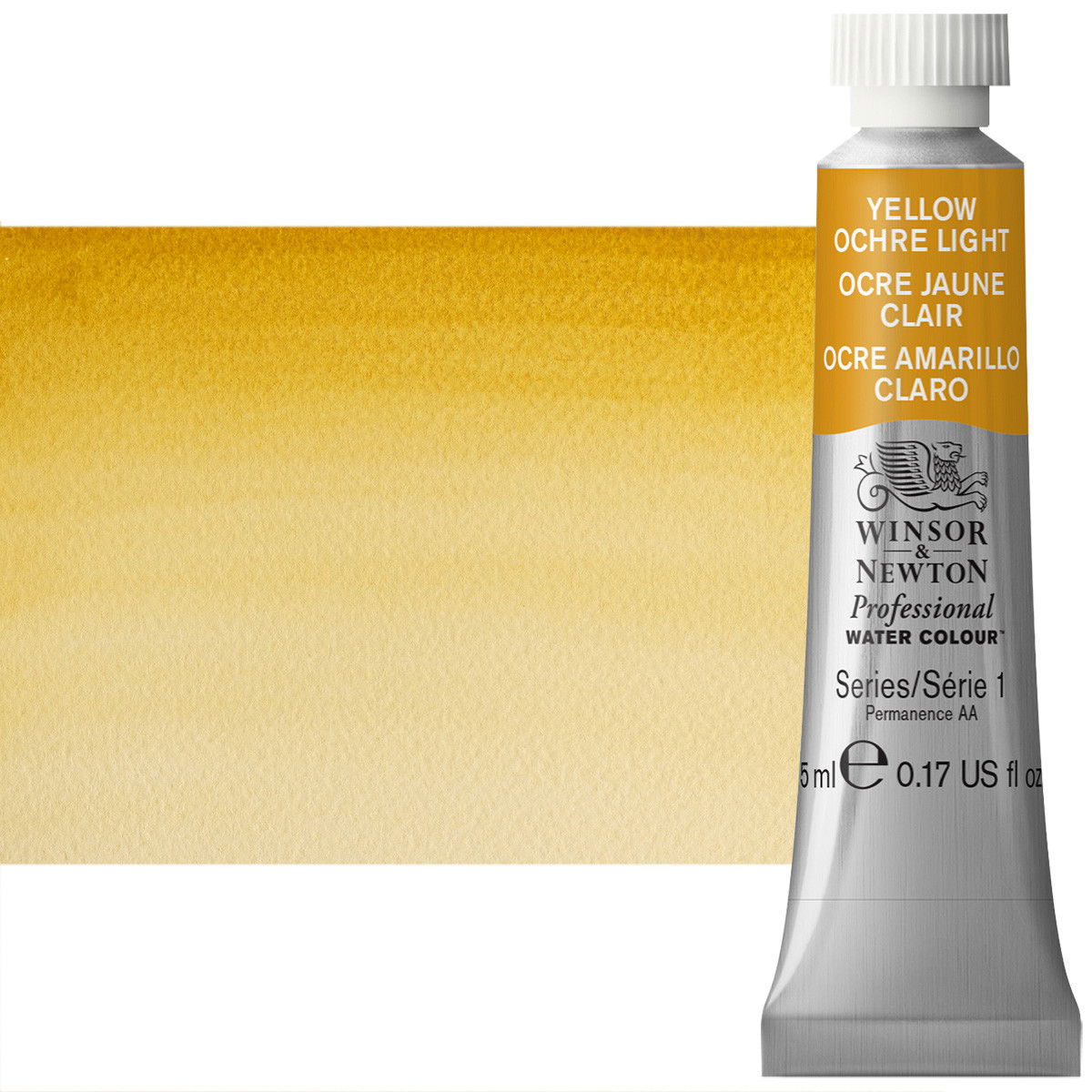 Winsor Newton Professional Watercolor Yellow Ochre Light 5ml - (69103)