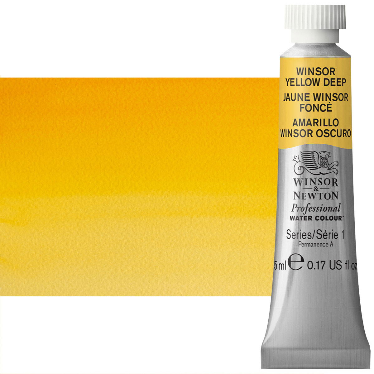 Winsor Newton Professional Watercolor Winsor Yellow Deep 5ml - (47082)
