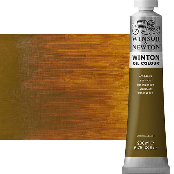 Winton Oil Color 200 ml Azo Brown - (200034460)