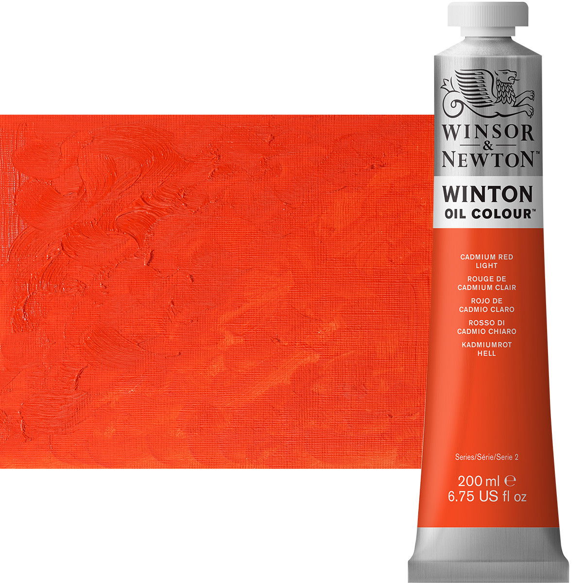 Winton Oil Color 200ml Cadmium Red Light - (40522)