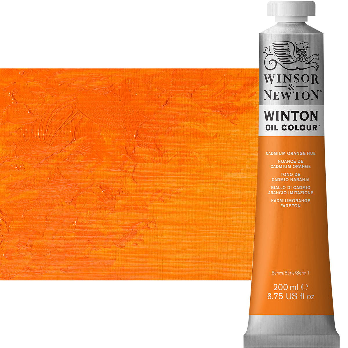 Winton Oil Color 200ml Cadmium Orange Hue - (30126)