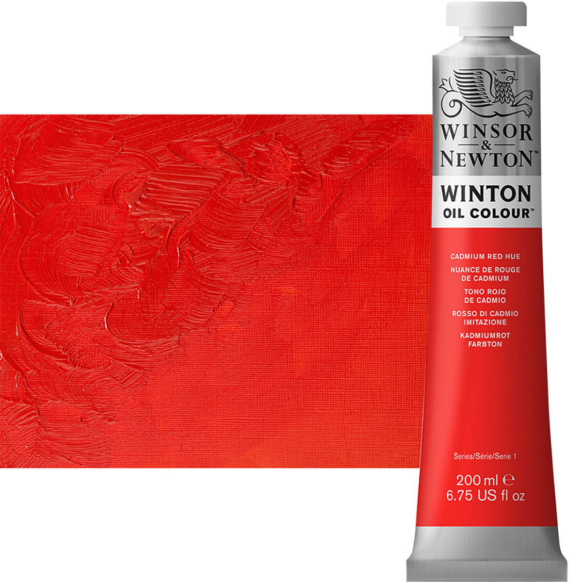 Winton Oil Color 200ml Cadmium Red Hue - (30128)
