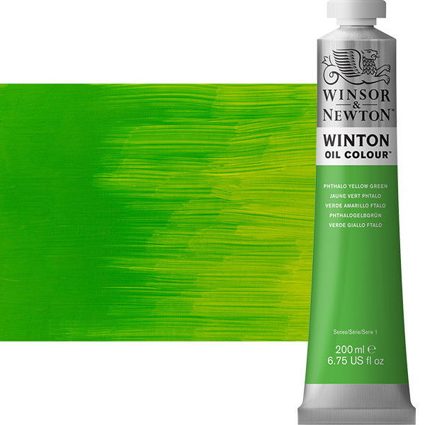 Winton Oil Color 200 ml Phthalo Yellow Green - (200034466)