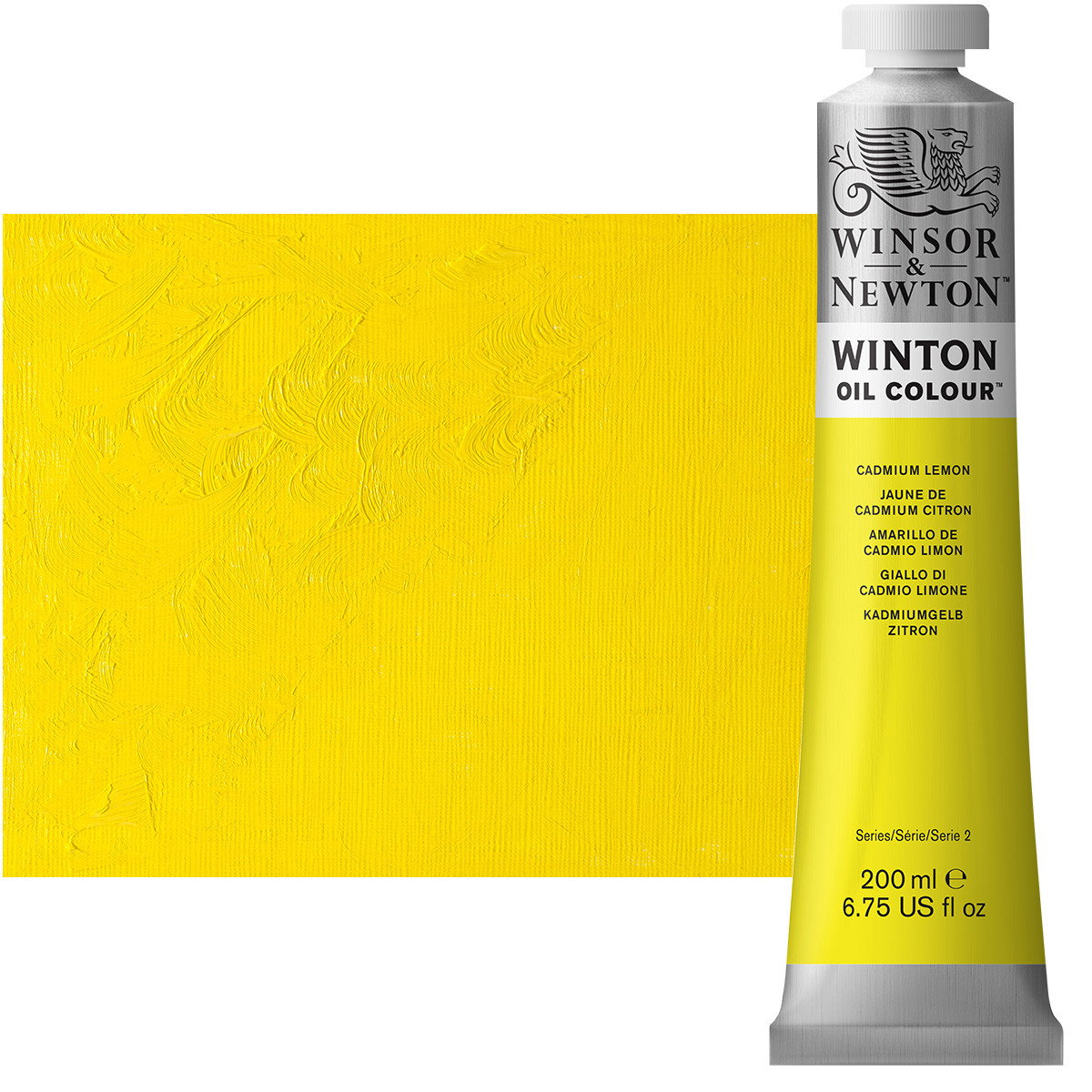 Winton Oil Color 200ml Cadmium Lemon - (40517)
