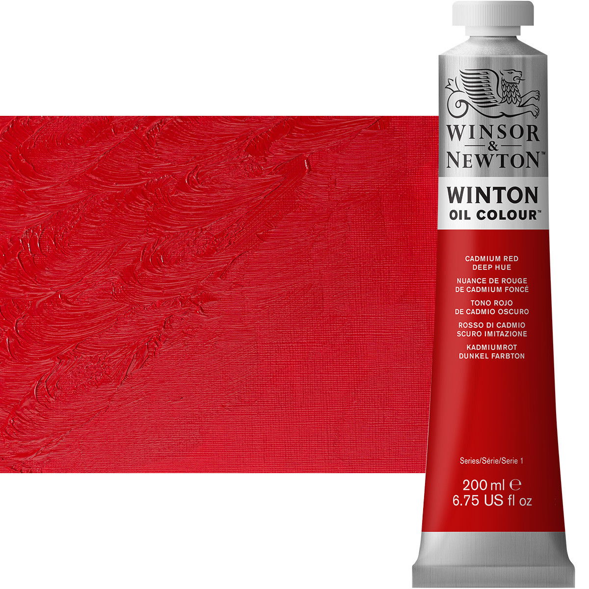 Winton Oil Color 200ml Cadmium Red Deep Hue - (30130)