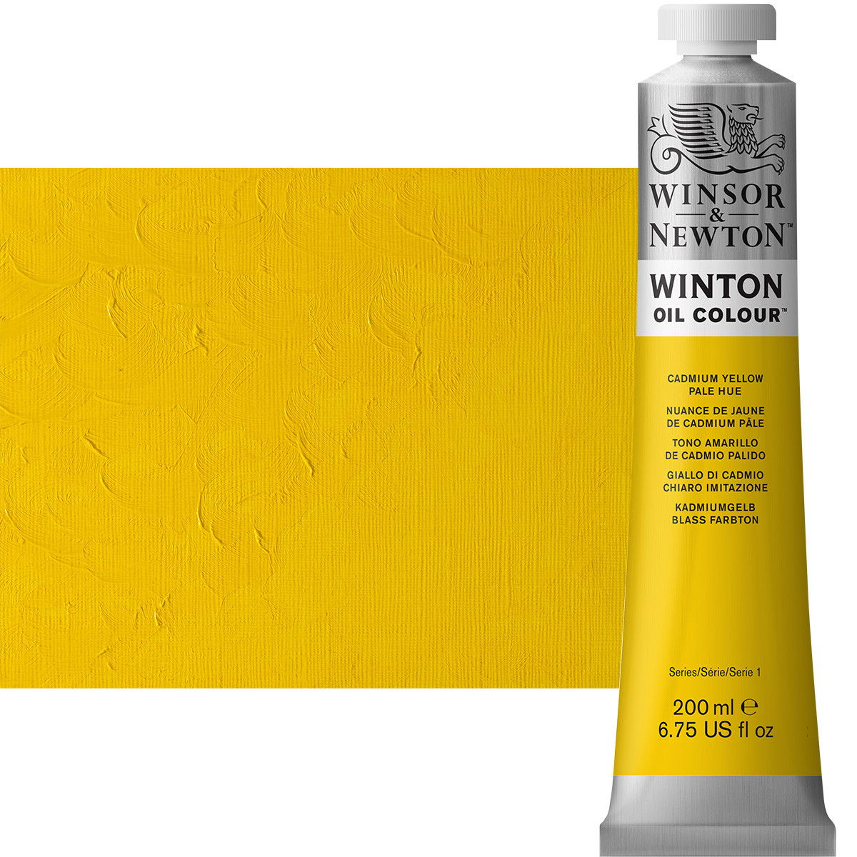Winton Oil Color 200ml Cadmium Yellow Pale Hue - (30134)