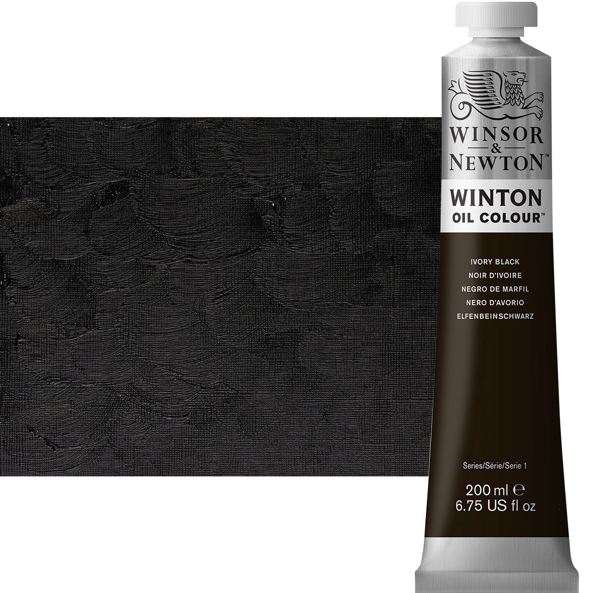 Winton Oil Color 200ml Ivory Black - (30146)