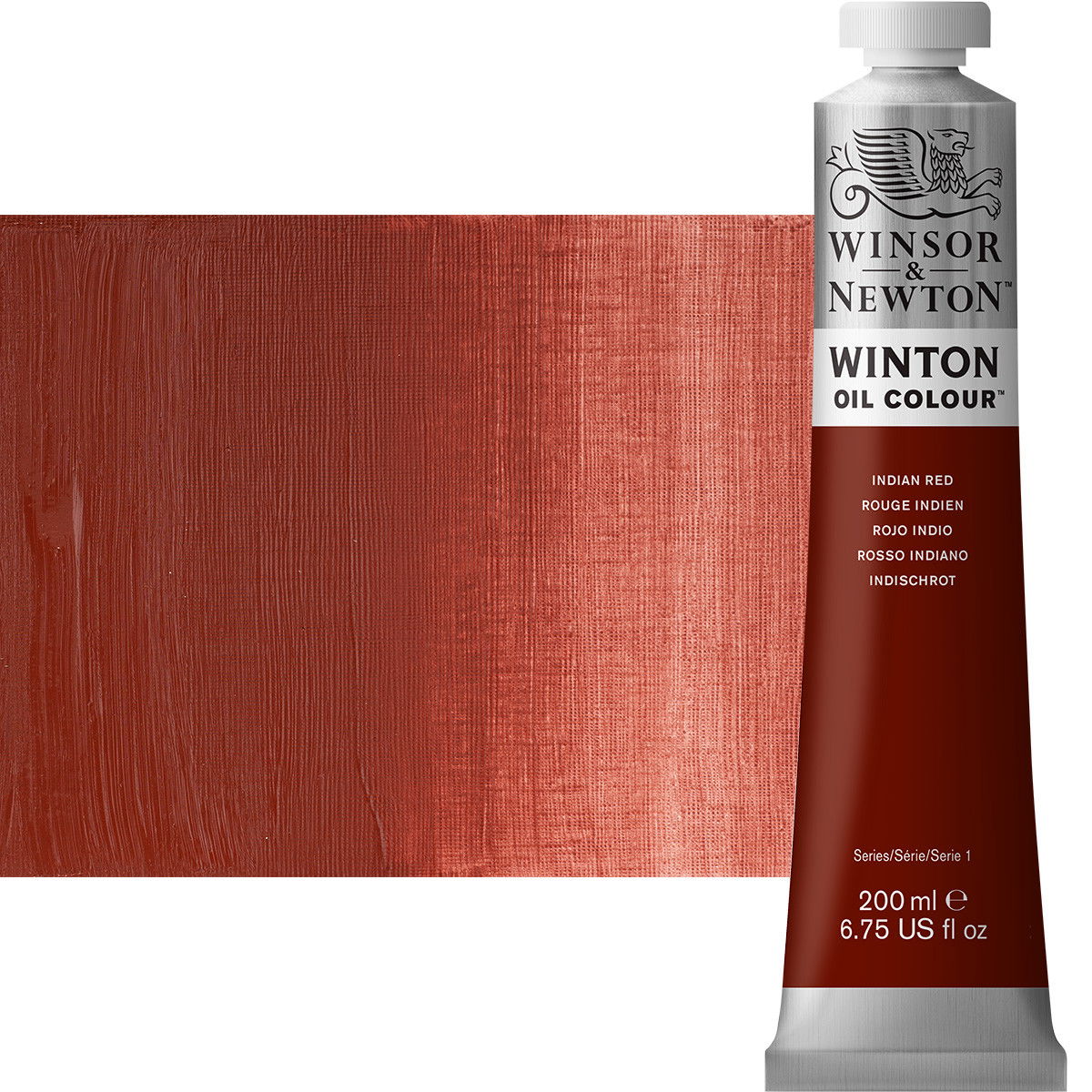 Winton Oil Color 200ml Indian Red - (40520)
