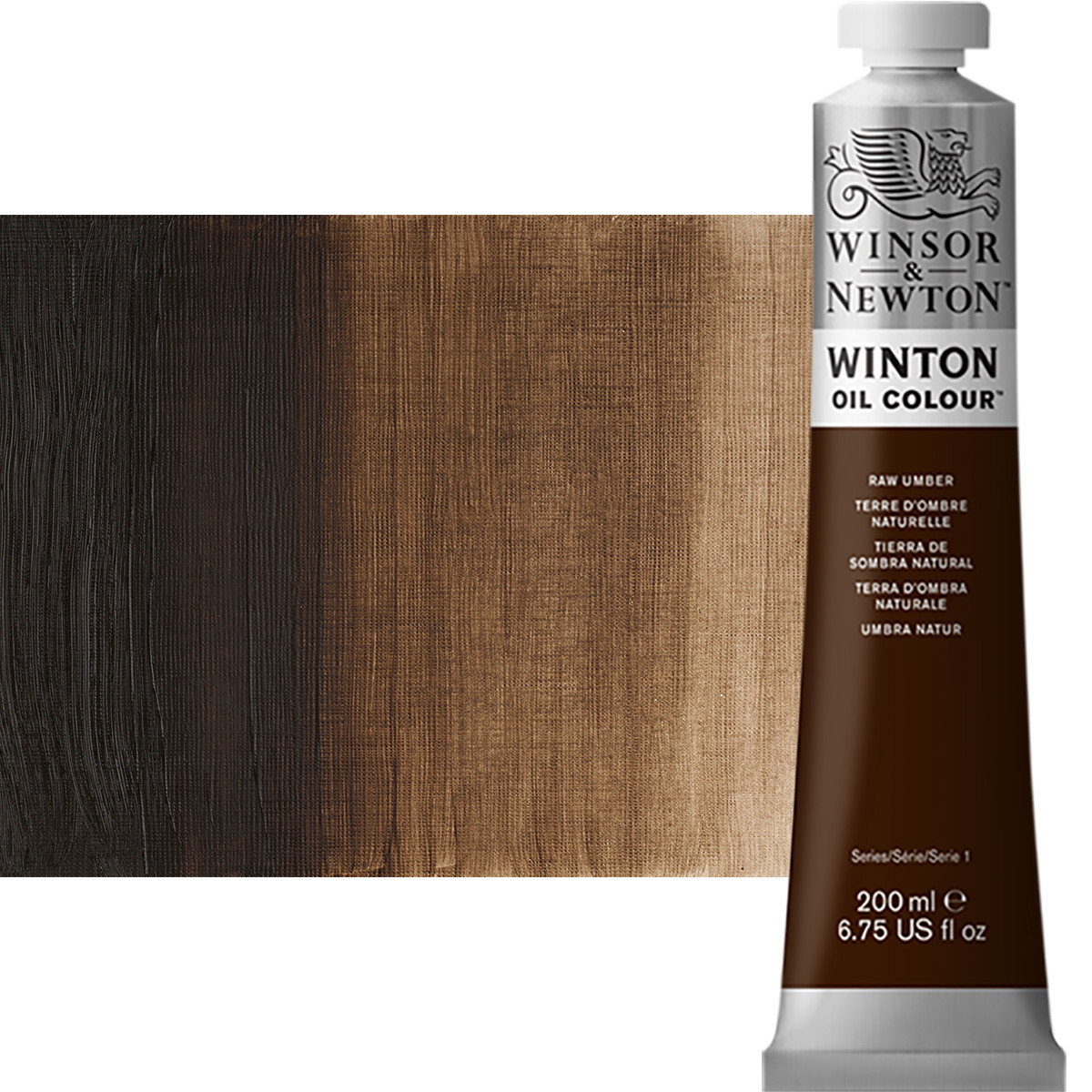 Winton Oil Color 200ml Raw Umber - (30162)