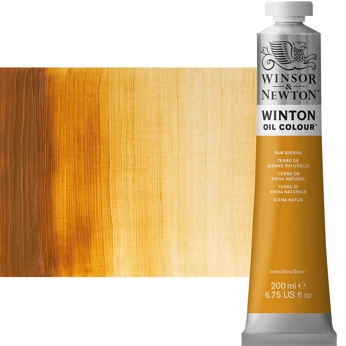 Winton Oil Color 200ml Raw Sienna - (30160)