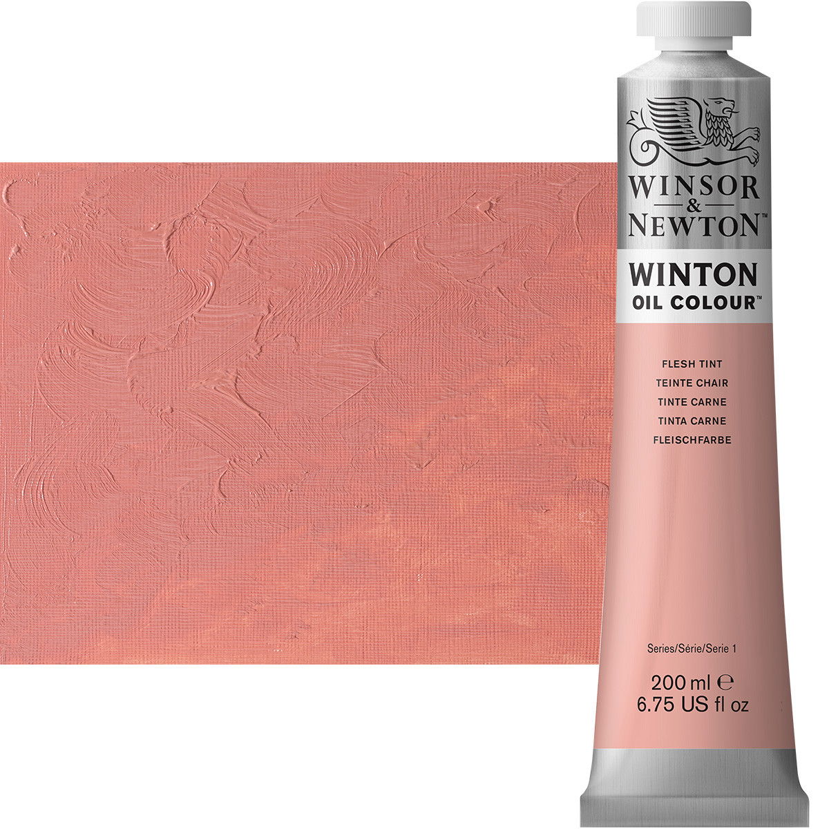 Winton Oil Color 200ml Pale Rose Blush - (40518)