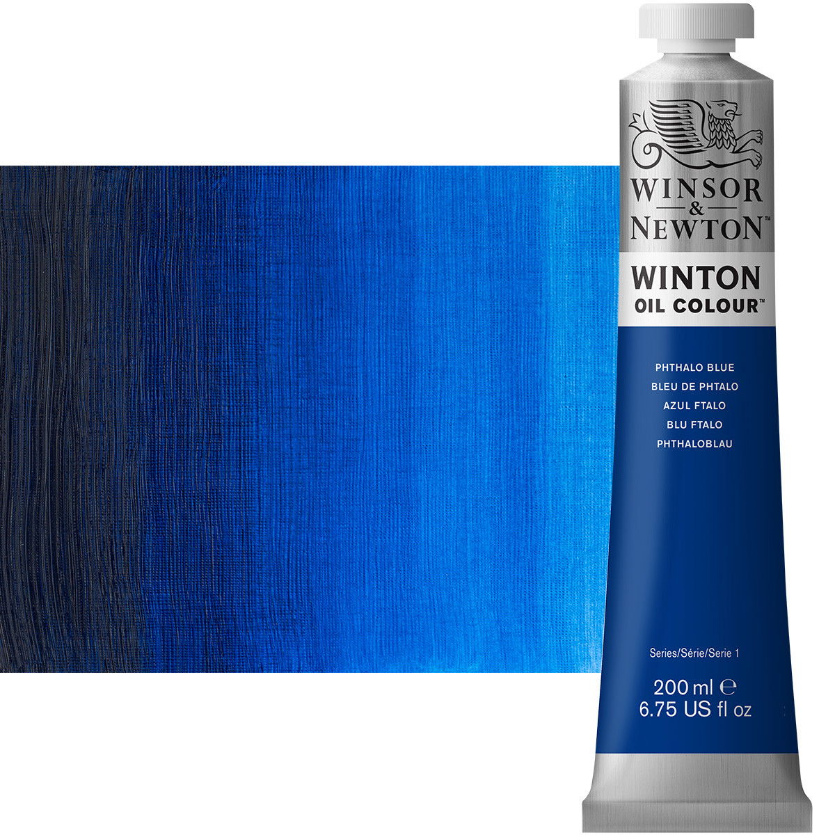 Winton Oil Color 200ml Phthalo Blue - (30156)