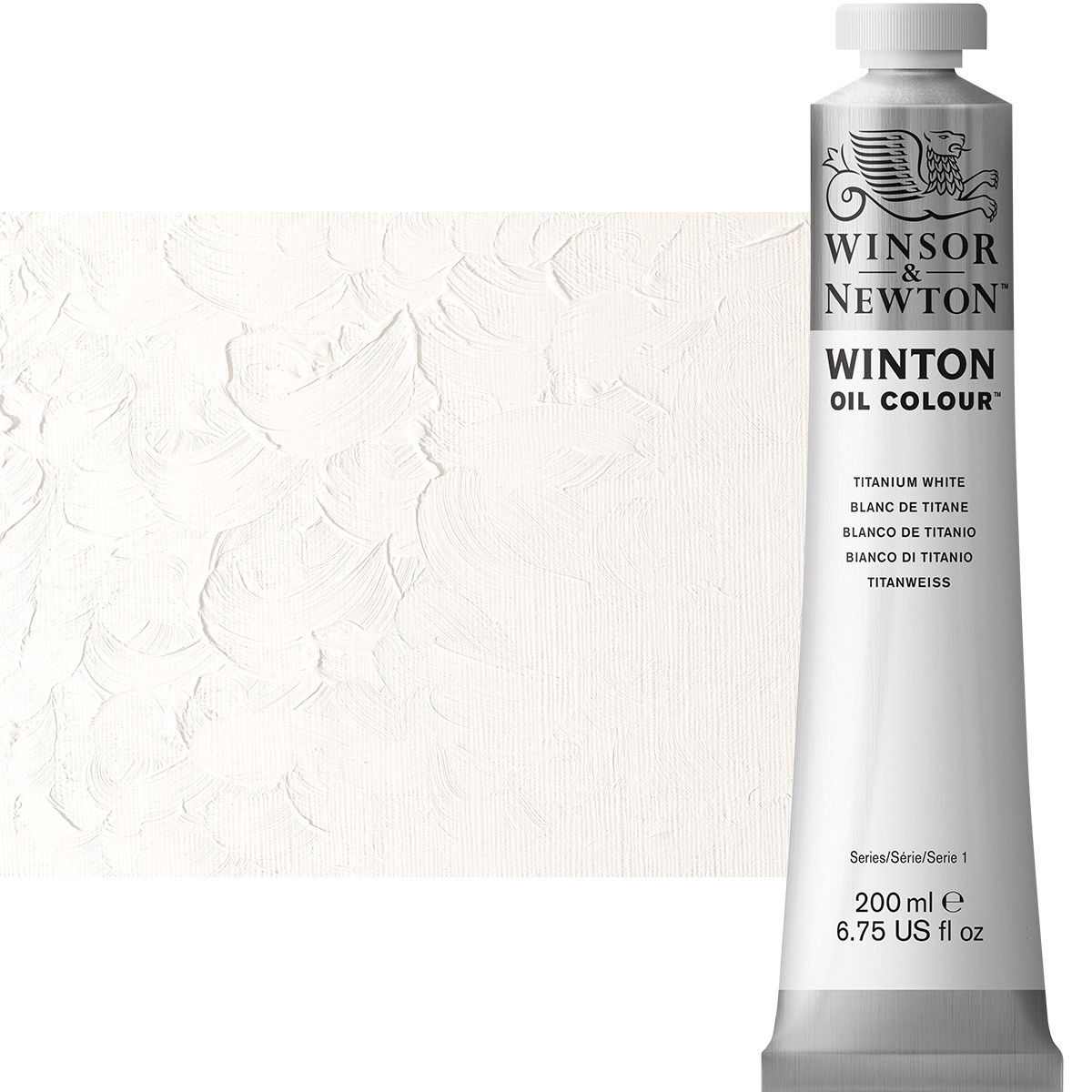 Winton Oil Color 200ml Titanium White - (30168)