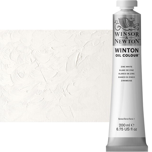 Winton Oil Color 200ml Zinc White - (30178) Winton Oil Color 200ml Zinc White - (30178)
