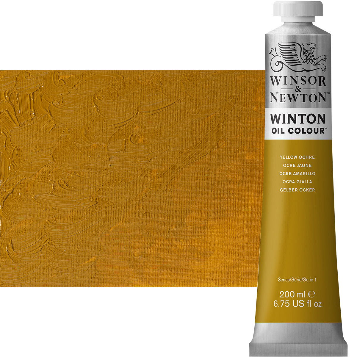 Winton Oil Color 200ml Yellow Ochre - (30176)