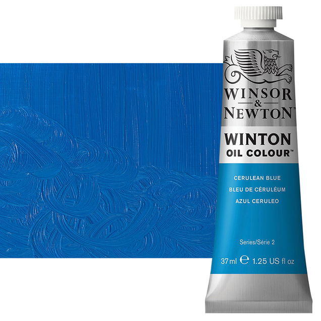 Winton Oil Color 37ml Cerulean Blue - (45710) Winton Oil Color 37ml Cerulean Blue - (45710)