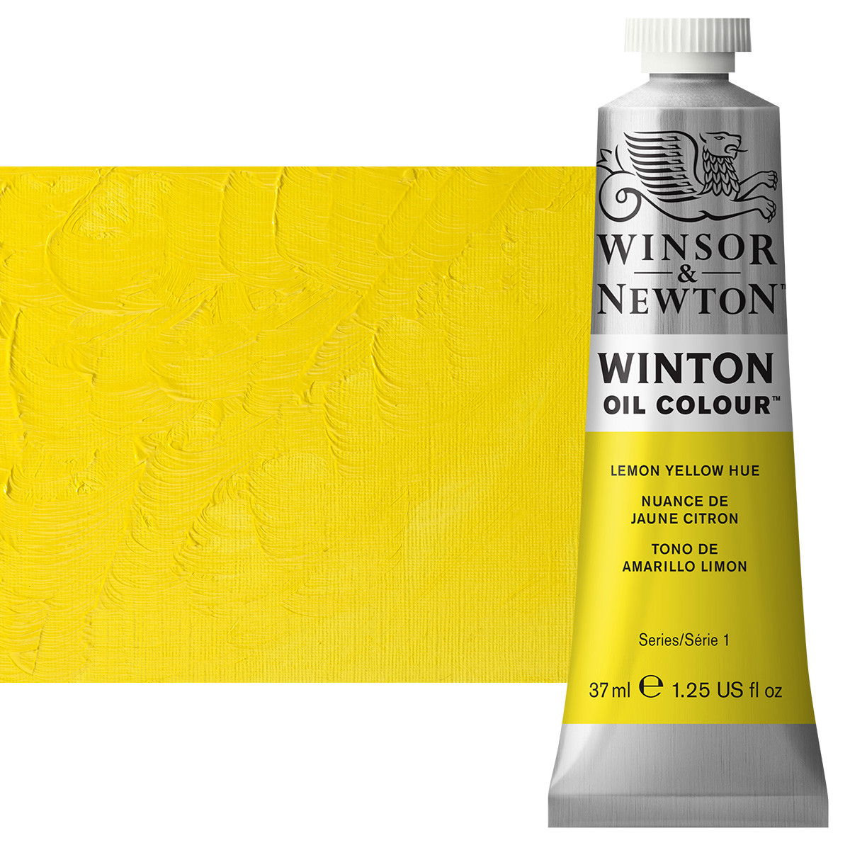 Winton Oil Color 37ml Lemon Yellow Hue - (45722)