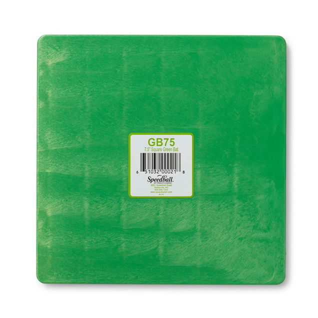 Speedball 7.5" Green Square Pottery Wheel Bat Speedball 7.5" Green Square Pottery Wheel Bat