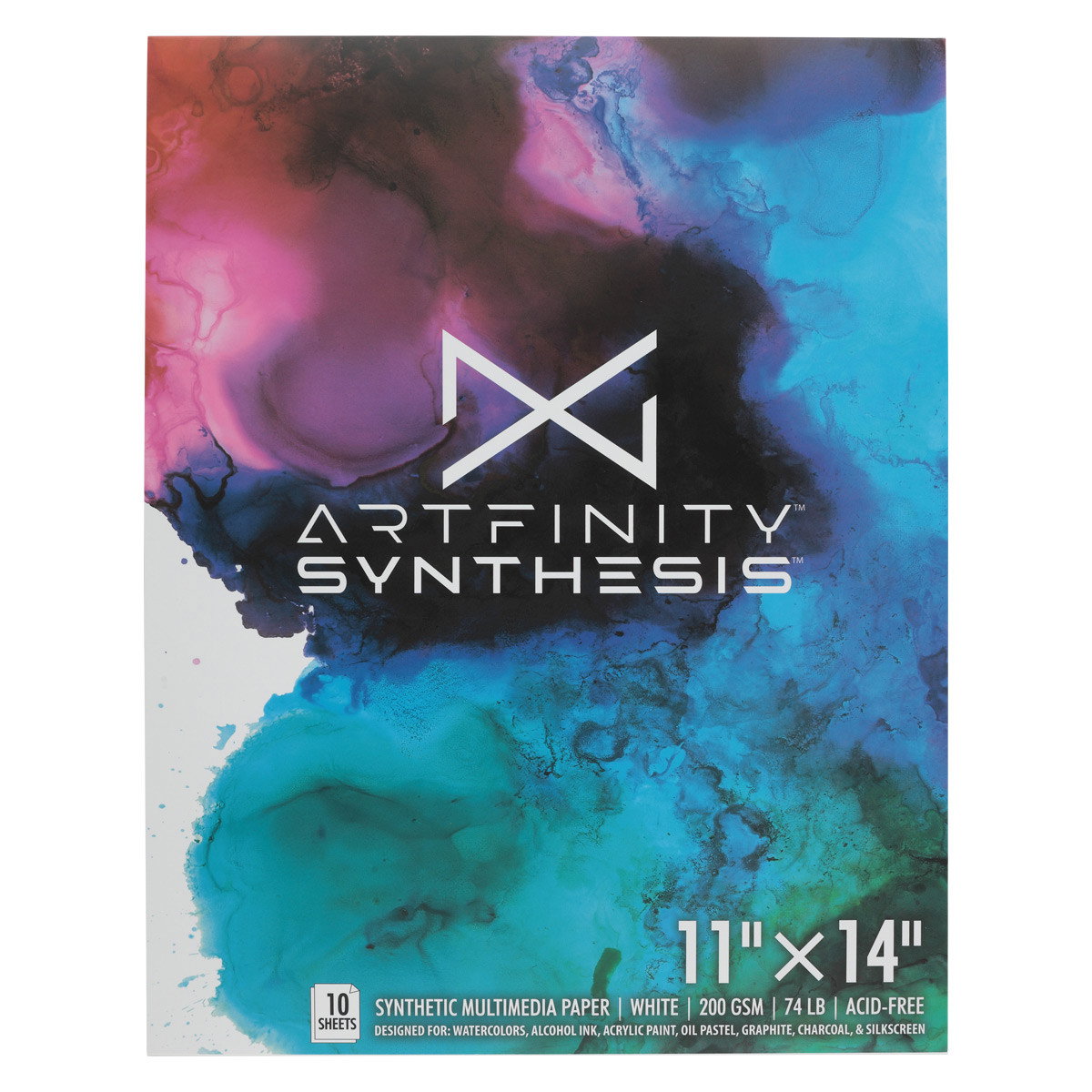 Artfinity Synthesis 74 lb. Synthetic Paper 11x14 Pad (10 Sheets) - (90932)