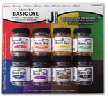 Jacquard Basic Dye 1/2 oz. Color Set of 8