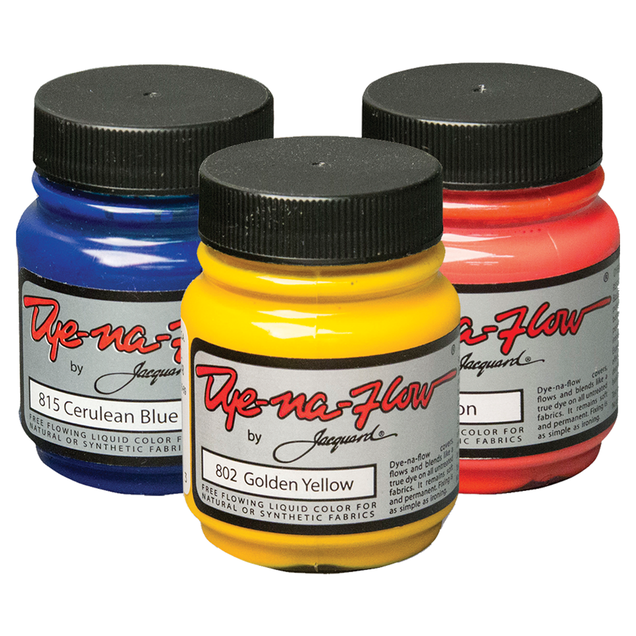 Jacquard Dye-Na-Flow Fabric Paint Jacquard Dye-Na-Flow Fabric Paint