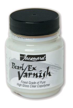 Jacquard Pearl-Ex PX Gloss Varnish 2.25 oz. Jar