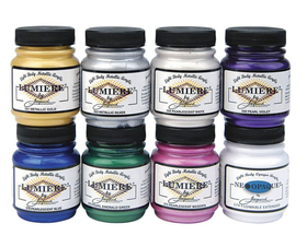 Jacquard Lumiere Fabric Color 2.25 oz. Color Set of 8