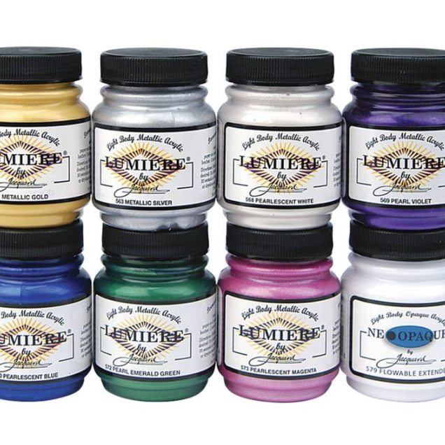 Jacquard Lumiere Fabric Color 2.25 oz. Color Set of 8 Jacquard Lumiere Fabric Color 2.25 oz. Color Set of 8