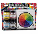 Jacquard Procion Mx 2/3 oz. 4 Color Set + 1 lb. Soda Ash Bag Jacquard Procion Mx 2/3 oz. 4 Color Set + 1 lb. Soda Ash Bag