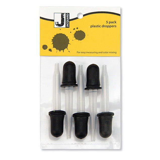 Jacquard Plastic Eye Dropper 5-Pack Jacquard Plastic Eye Dropper 5-Pack