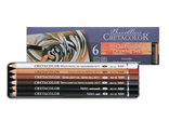 Cretacolor Oil Pencils Tin Box Set of 6