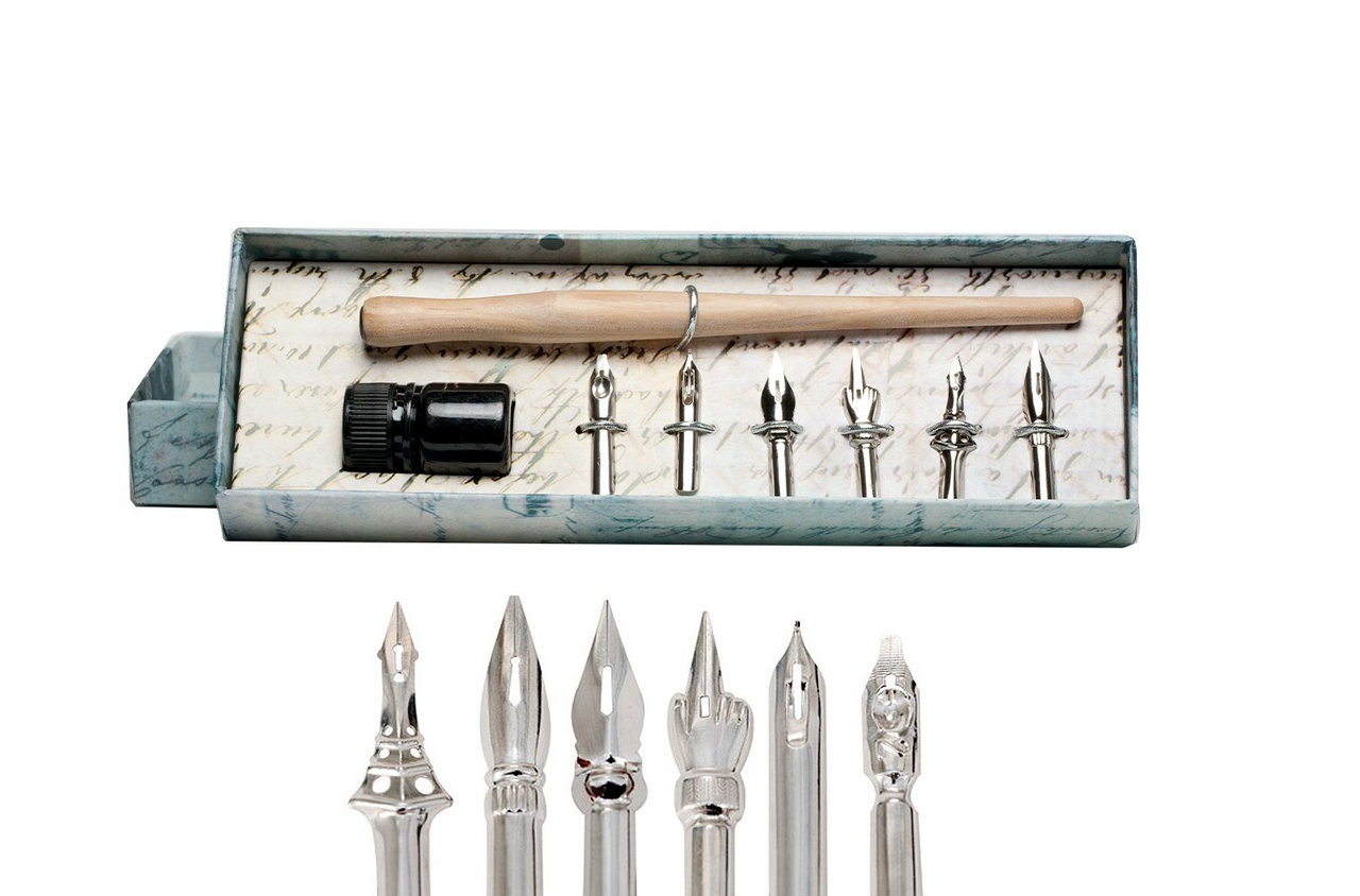 Creative Mark Vintage Quill Drawing Nibs Set