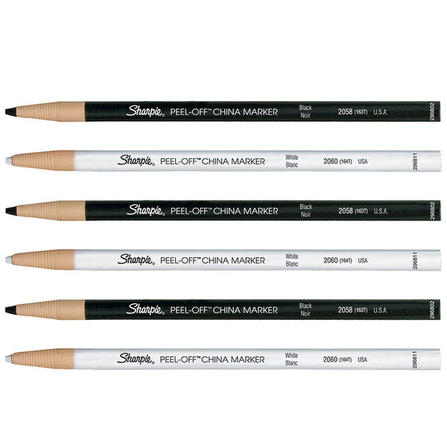 Sharpie Peel-Off Wax-Based China Markers Sharpie Peel-Off Wax-Based China Markers