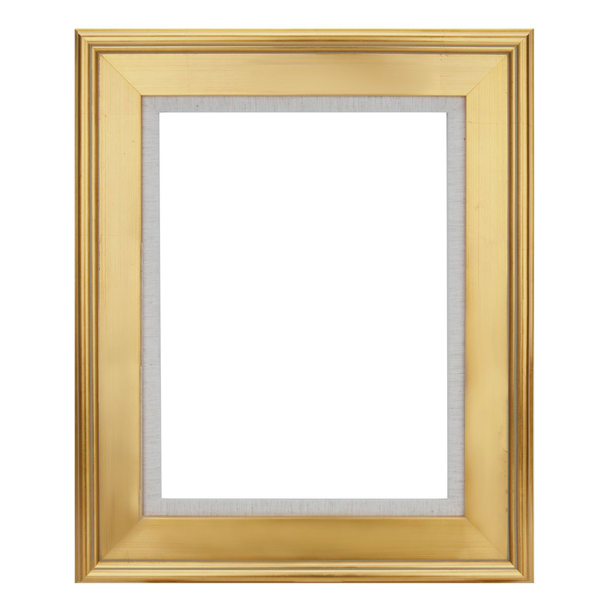 Gold Plein Air Frame with Linen Liner