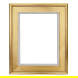 Gold Plein Air Frame with Linen Liner