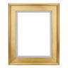 Gold Plein Air Frame with Linen Liner Gold Plein Air Frame with Linen Liner