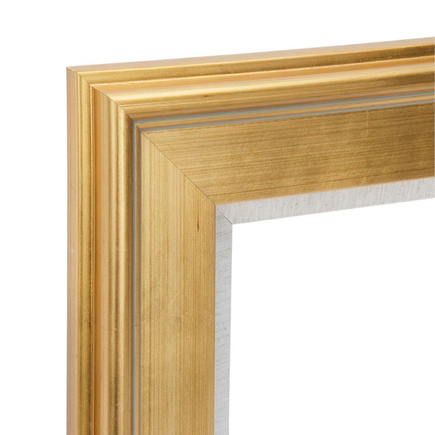 Gold Plein Air Frame with Linen Liner Gold Plein Air Frame with Linen Liner
