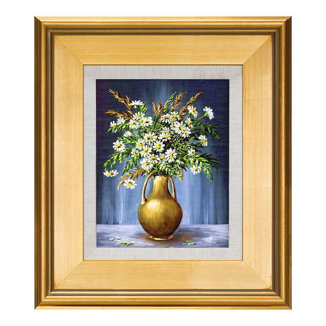 Gold Plein Air Frame with Linen Liner Gold Plein Air Frame with Linen Liner