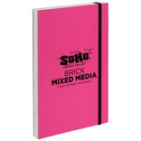 SoHo Brick Journal 200 gsm 5.5x8.5 Mixed Media (40 Sheets) - (90551)