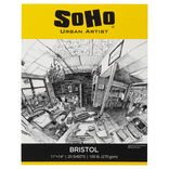 SoHo Bristol Paper Pad 270 gsm 11"x14" (20 Sheets) - (90524) SoHo Bristol Paper Pad 270 gsm 11"x14" (20 Sheets) - (90524)